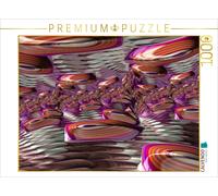 Puzzle CALVENDO Bijoux Fractal Wave | 1000 pièces, format assemblé 64 × 48 cm |