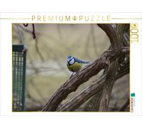 CALVENDO Puzzle Blaumeise 1000 Teile Puzzle quer 1000 Pieces 64 x 48 cm from Kattobello