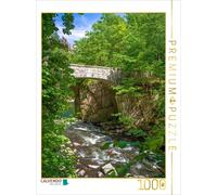 Puzzle CALVENDO Bodetal - Pont de la Vierge | 1000 pièces, format assemblé 64 ×