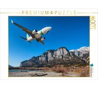 CALVENDO Puzzle Transavia Boeing 737 - Innsbruck 1000 Teile Puzzle quer 1000 Pieces 64 x 48 cm from Danijel Jovanovic