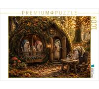 Puzzle CALVENDO Bonjour à la maisonnette du hérisson | 1000 pièces, format assem