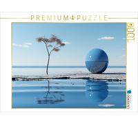 Puzzle CALVENDO Boule bleue | 1000 pièces, format assemblé 64 × 48 cm | Puzzle p
