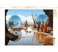 Puzzle CALVENDO Boules bleues | 1000 pièces, format assemblé 64 × 48 cm | Puzzle