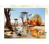 Puzzle CALVENDO Boules jaunes | 1000 pièces, format assemblé 64 × 48 cm | Puzzle