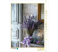 Puzzle CALVENDO Bouquet de lavande | 1000 pièces, format assemblé 64 × 48 cm | P