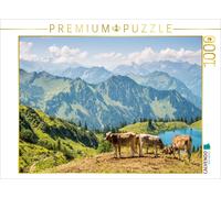 Puzzle CALVENDO Bovins à la corne de brume | 1000 pièces, format assemblé 64 × 4