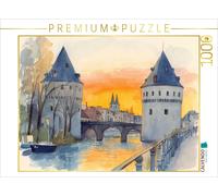 Puzzle CALVENDO Broeltürme à Courtrai | 1000 pièces, format assemblé 64 × 48 cm