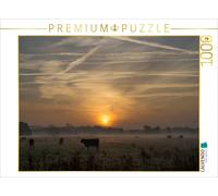 Puzzle CALVENDO Brouillard matinal dans le Schleswig-Holstein | 1000 pièces, for
