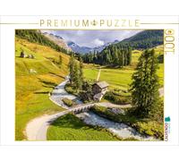 Puzzle CALVENDO Cabane dans la vallée de Fextal | 1000 pièces, format assemblé 6