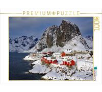 CALVENDO Puzzle Rorbuer à Hamnoy 1000 Pieces 64 x 48 cm from Reinhard Pantke