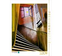 Puzzle CALVENDO Cage d'escalier avec fenêtre | 1000 pièces, format assemblé 64 ×