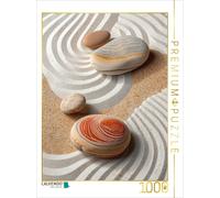 Puzzle · Calme sur Le Sable - Zen | 1000 pièces · Format assemblé 64 × 48 cm · CALVENDO Puzzle