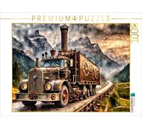 Puzzle CALVENDO Camion à semi-remorque | 1000 pièces, format assemblé 64 × 48 cm