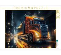 Puzzle CALVENDO Camions | 1000 pièces, format assemblé 64 × 48 cm | Puzzle photo