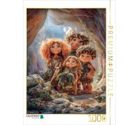 Puzzle CALVENDO Caricatures de l'âge de pierre | 1000 pièces, format assemblé 64
