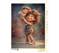Puzzle CALVENDO Caricatures de l'âge de pierre | 1000 pièces, format assemblé 64