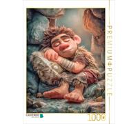 Puzzle · Caricatures de l'âge de Pierre | Une sieste paisible · 1000 pièces · Format assemblé 64 × 48 cm · CALVENDO Puzzle