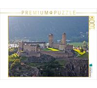 Puzzle CALVENDO Castel Grande - Bellinzone | 1000 pièces, format assemblé 64 × 4