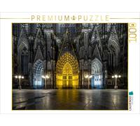 CALVENDO Puzzle La cathédrale de Cologne. Portail Ouest 1000 Pieces 64 x 48 cm from Thomas Seethaler