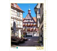 CALVENDO Puzzle Vieille Ville Historique de Bad Urach avec Fontaine du marché 1000 Pieces 48 x 64 cm from Bodo Schmidt