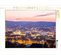 Puzzle CALVENDO Centre-ville avec le Théâtre national et la place du Château | 1