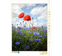 CALVENDO Puzzle Poppyfield 1000 Pieces 48 x 64 cm from Anja Frost