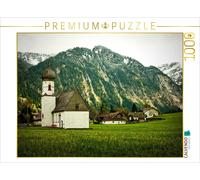 Puzzle CALVENDO Chapelle Sainte-Marie à Tannheim | 1000 pièces, format assemblé