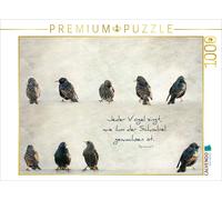 CALVENDO Puzzle Chaque Oiseau Chante en Faisant Pousser Son Bec. 1000 Pieces 64 x 48 cm from Heike Hultsch