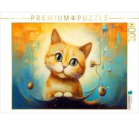 Puzzle CALVENDO Chat Dans le style de Salvador Dali | 1000 pièces, format assemb