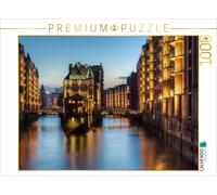 Puzzle CALVENDO Château entouré d'eau de Hambourg | 1000 pièces, format assemblé