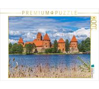 Puzzle CALVENDO Château fort de Trakai, Lituanie | 1000 pièces, format assemblé