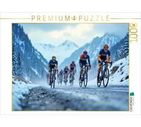 Puzzle · Chevauchée d' ER par Le col | Un motif du calendrier Kilometerkiller · Rennrad Power au cours… · 1000 pièces · Format assemblé 64 × 48 cm · CALVENDO Puzzle