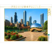 Puzzle CALVENDO Chicago - Etats-Unis - Combinaison de plusieurs attractions tour