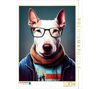 Puzzle · Chien Max | Fais la connaissance du chien hipster · 1000 pièces · Format assemblé 64 × 48 cm · CALVENDO Puzzle