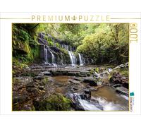 CALVENDO Puzzle Purakaunui Falls - Neuseeland 1000 Teile Puzzle quer 1000 Pieces 64 x 48 cm from TomKli