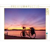 Puzzle CALVENDO Circuit à vélo autour de la mer Baltique : coucher de soleil à K