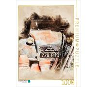 CALVENDO Puzzle Citroen 2CV Le Canard 1000 Pièces Taille 48 x 64 cm Photo Puzzle Image de Peter Roder