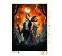 Puzzle CALVENDO Comme un espion dans la nuit - affiche historique d'un film qui