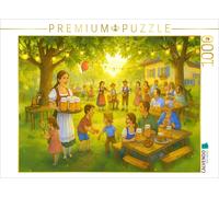 Puzzle CALVENDO Convivialité dans un Biergarten bavarois | 1000 pièces, format a