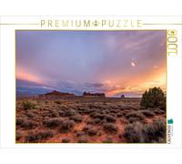 CALVENDO Puzzle Sunset - Arches National Park 1000 Teile Puzzle quer 1000 Pieces 64 x 48 cm from TomKli