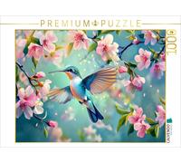 Puzzle CALVENDO Couleurs de la liberté - Colibri au printemps | 1000 pièces, for