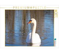 Puzzle CALVENDO Cygne | 1000 pièces, format assemblé 64 × 48 cm | Puzzle photo p