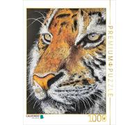 Puzzle CALVENDO Dans le regard du tigre | 1000 pièces, format assemblé 64 × 48 c