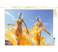 Puzzle · Danseurs au Style surréaliste | Des danseurs impressionnants dans le désert · 1000 pièces · Format assemblé 64 × 48 cm · CALVENDO Puzzle