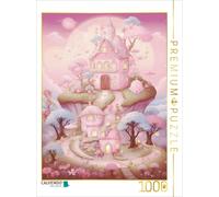 Puzzle · De Jolies Maisons au Pays des Merveilles Roses | Un motif du calendrier Rosa Traumland · Un monde merveilleux et… · 1000 pièces · Format assemblé 64 × 48 cm · CALVENDO Puzzle