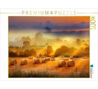 Puzzle CALVENDO Des bottes de paille dans le champ | 1000 pièces, format assembl