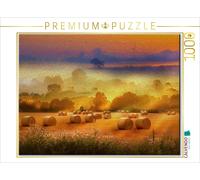 Puzzle CALVENDO Des bottes de paille dans le champ | 1000 pièces, format assembl