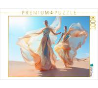 Puzzle · des Danseurs au Style surréaliste | Impressionnants danseurs dans le désert · 1000 pièces · Format assemblé 64 × 48 cm · CALVENDO Puzzle