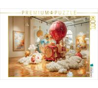 Puzzle · des Mondes imaginaires paradoxaux | Une nouvelle pièce de musée qui ressemble à une locomotive · 1000 pièces · Format assemblé 64 × 48 cm · CALVENDO Puzzle