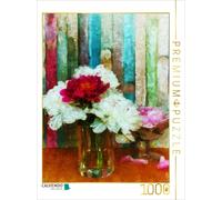 Puzzle · des pivoines dans Un Vase | 1000 pièces · Format assemblé 64 × 48 cm · CALVENDO Puzzle